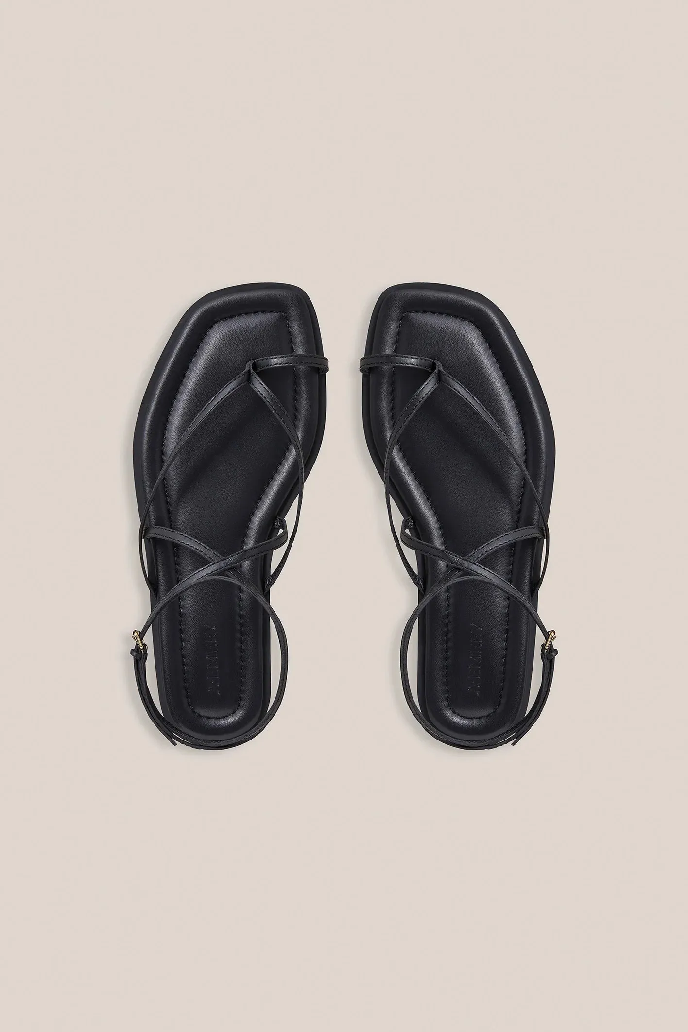 A Emery Davis Sandal in Black