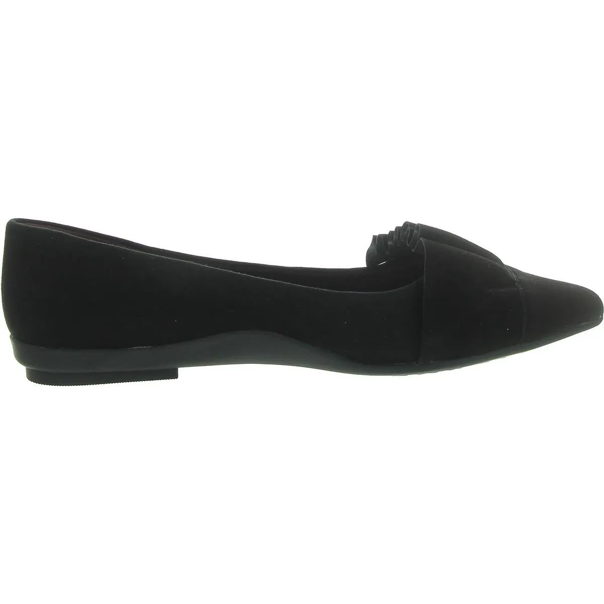 Aerosoles Womens Dillion Suede Slip-On Ballet Flats