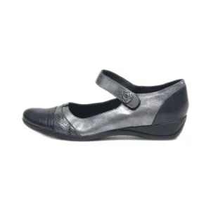 Amoia Ballerinas Leather Grey Colour For Women
