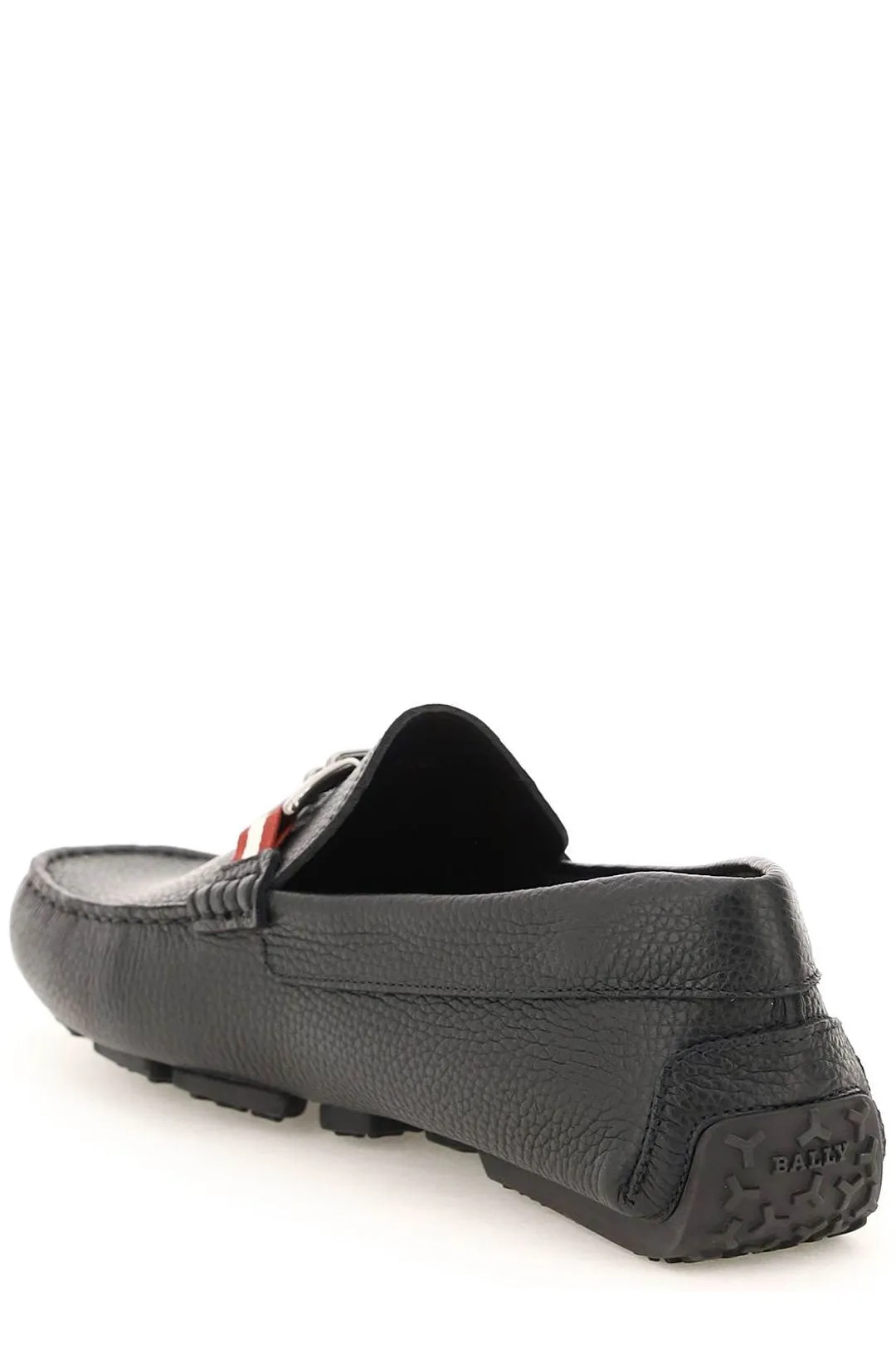 Bally Logo Plaque Slip-On Loafers