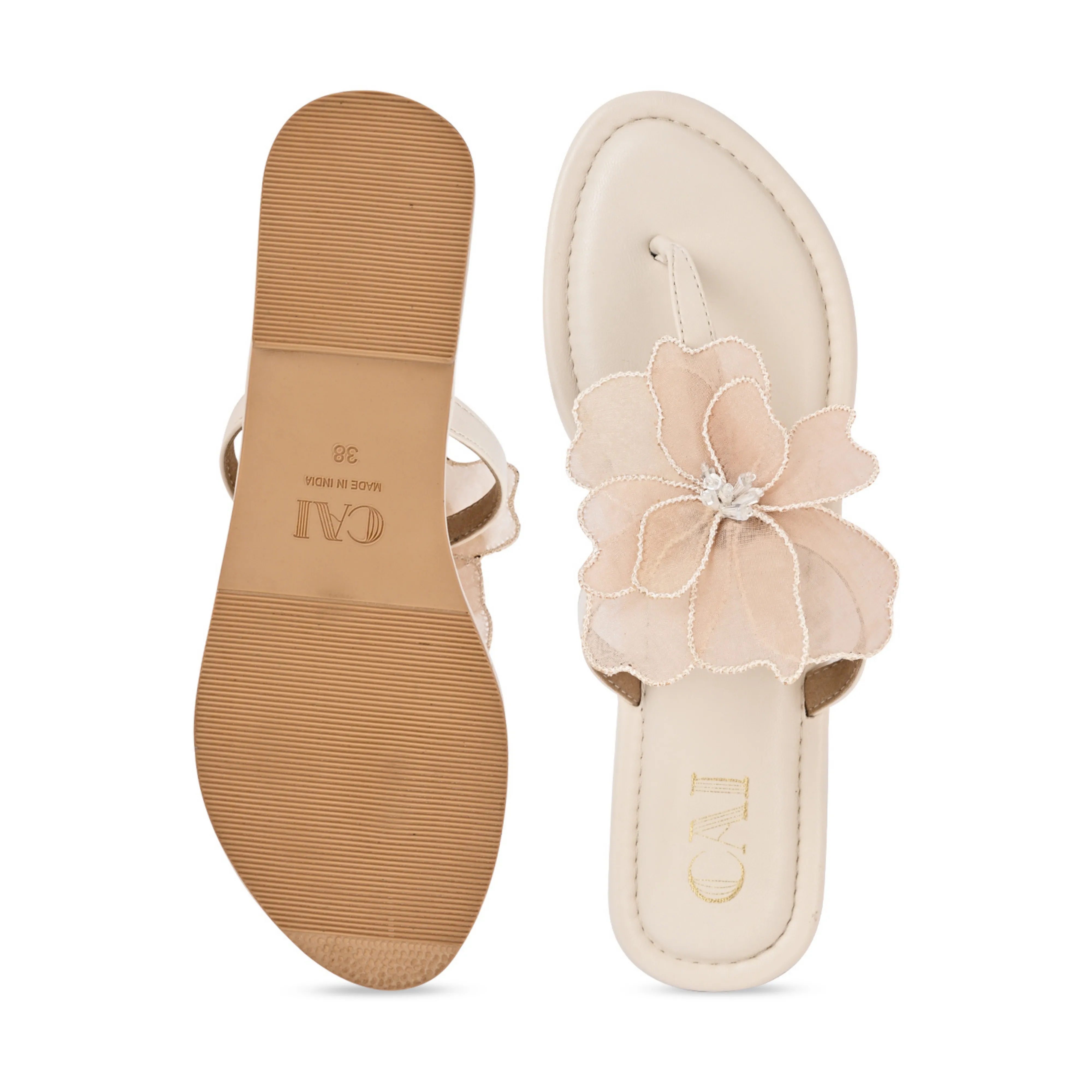 Blushing Floral Flats