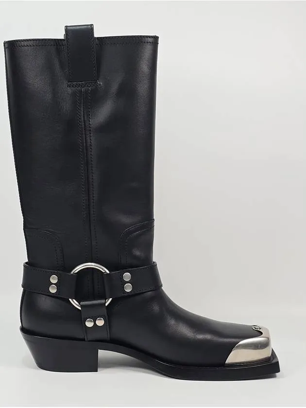 Booty long middle high ankle boots 265