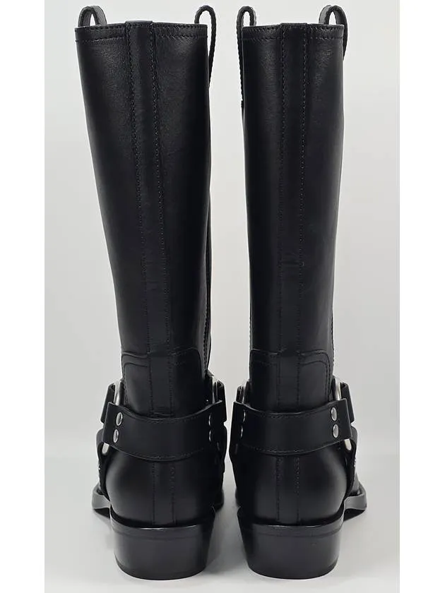 Booty long middle high ankle boots 265