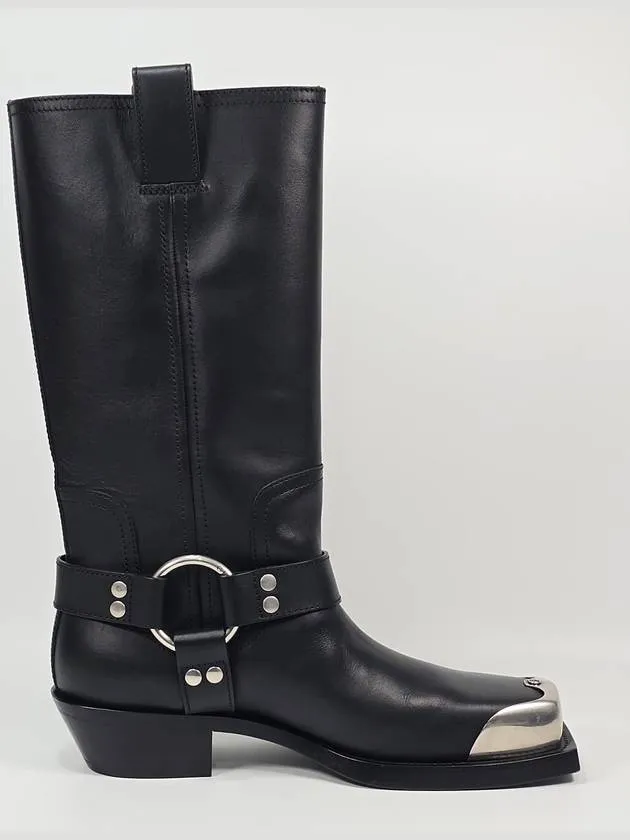Booty long middle high ankle boots 265