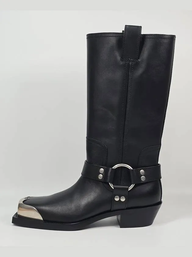 Booty long middle high ankle boots 265