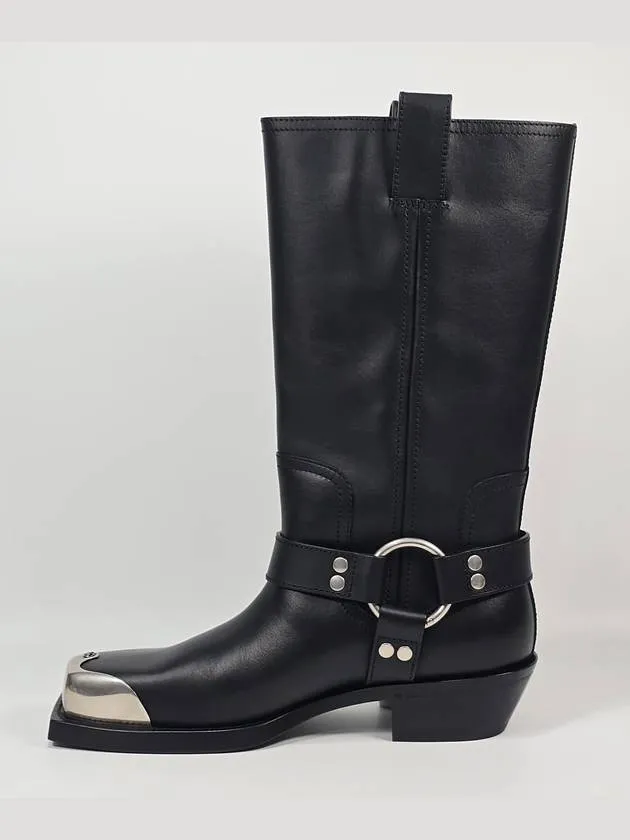 Booty long middle high ankle boots 265