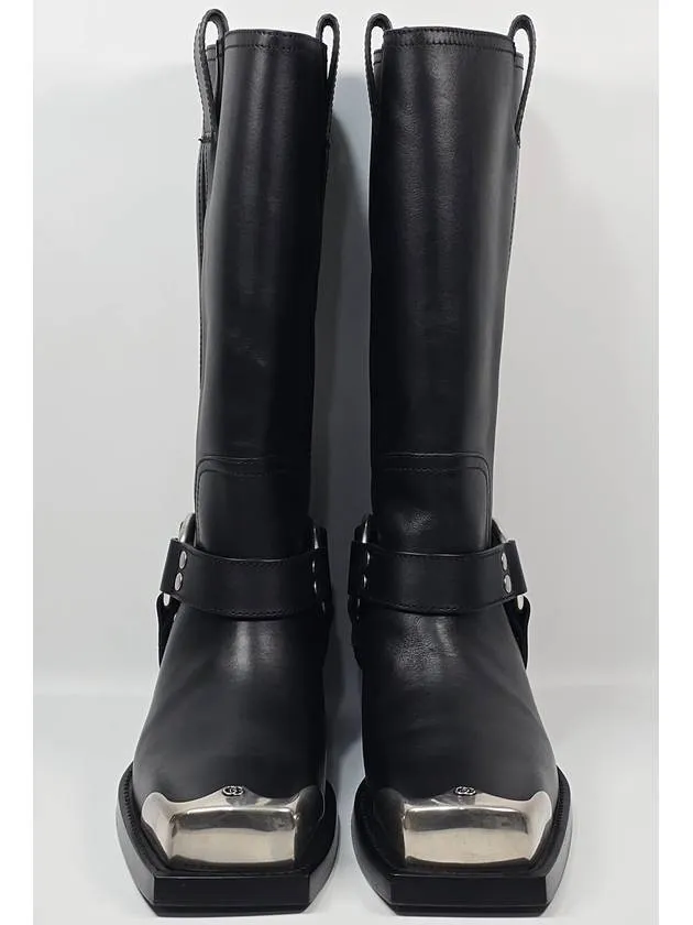 Booty long middle high ankle boots 265