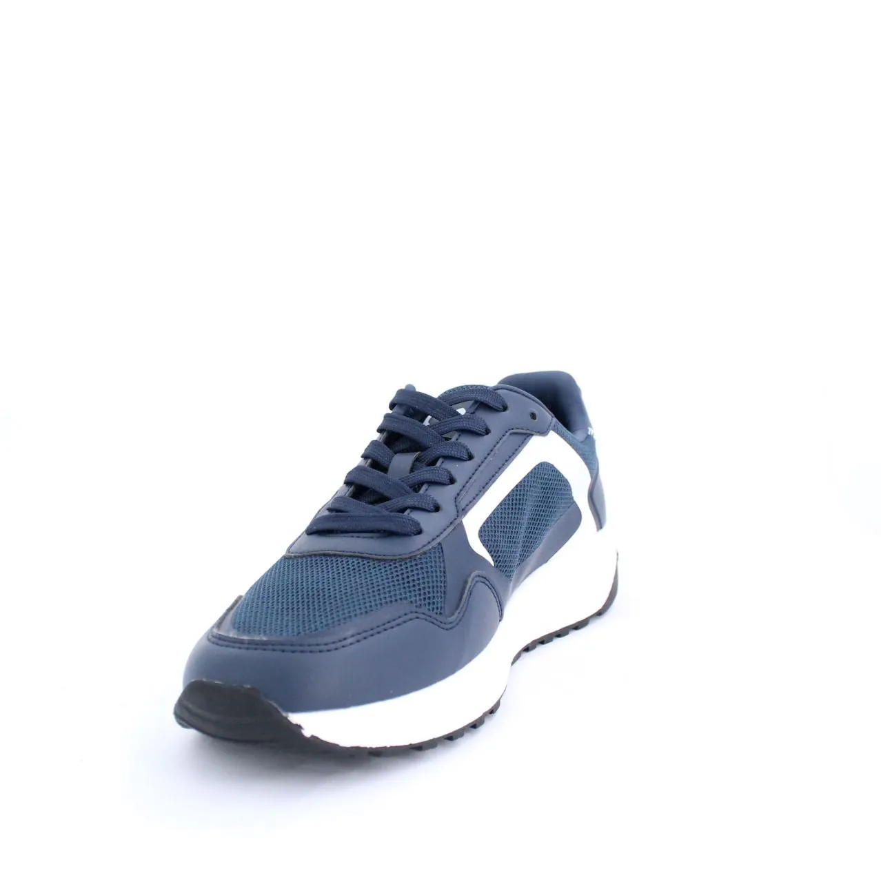 FIGO MENS LACEUP SNEAKERS-NAVY