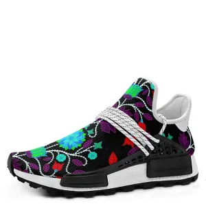 Floral Beadwork Four Clans Winter Okaki Sneakers