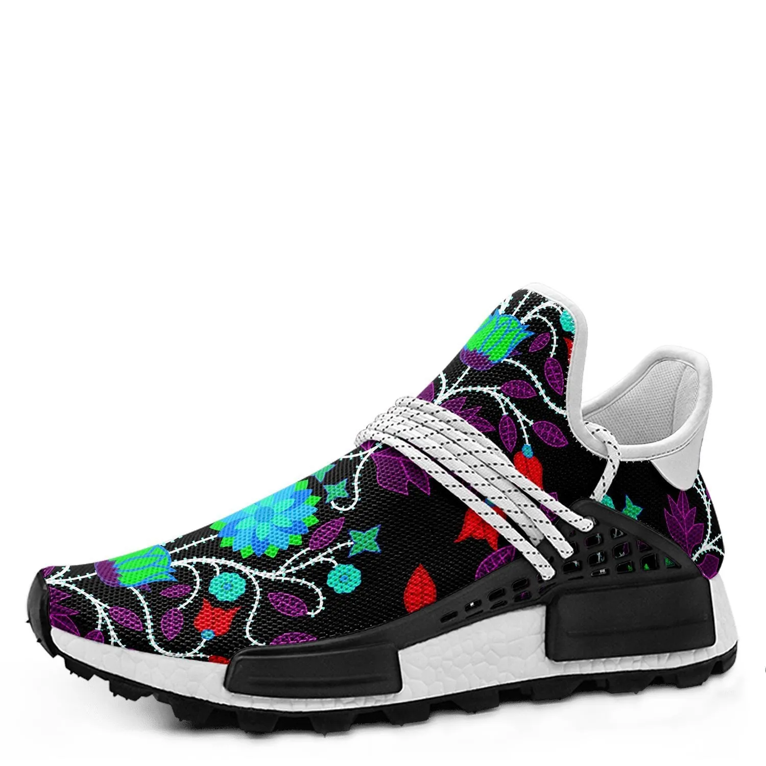 Floral Beadwork Four Clans Winter Okaki Sneakers