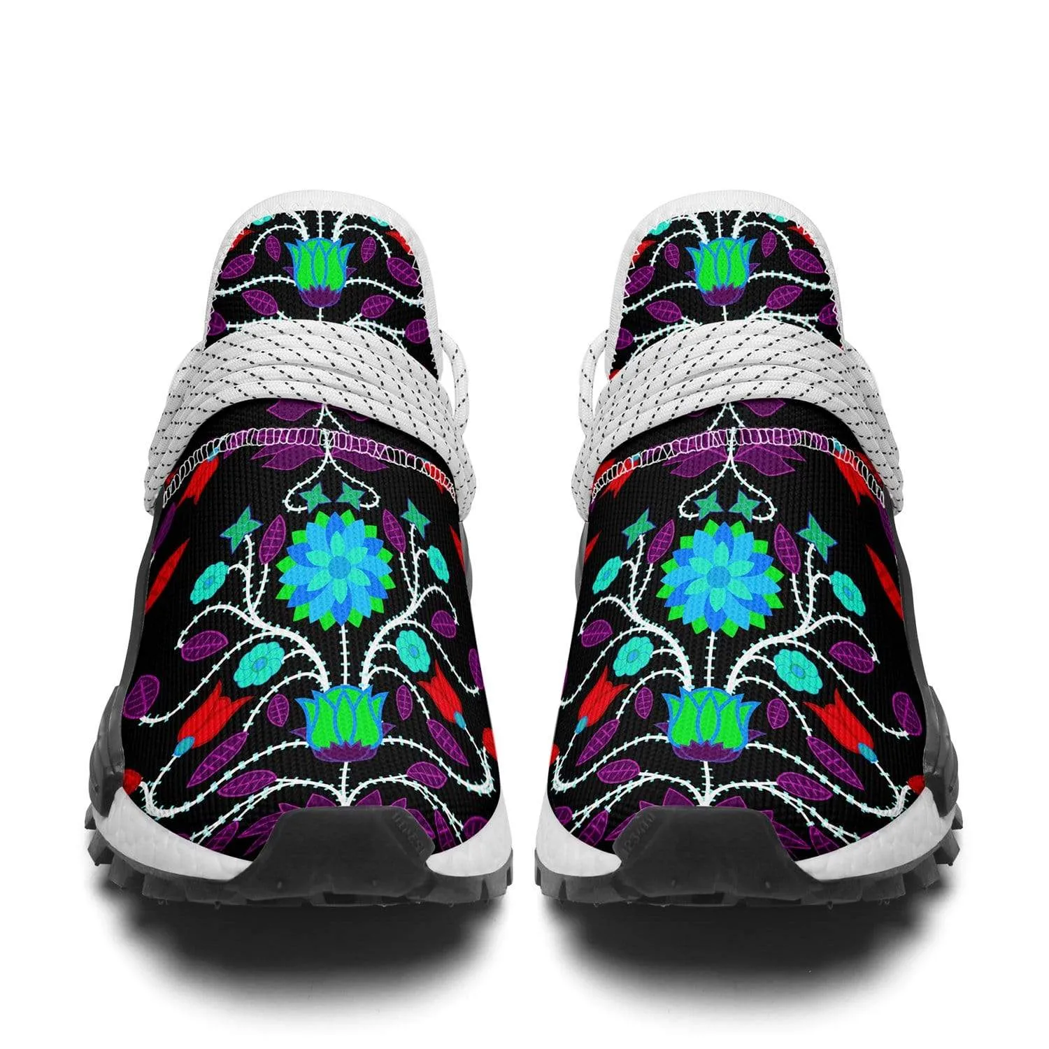 Floral Beadwork Four Clans Winter Okaki Sneakers