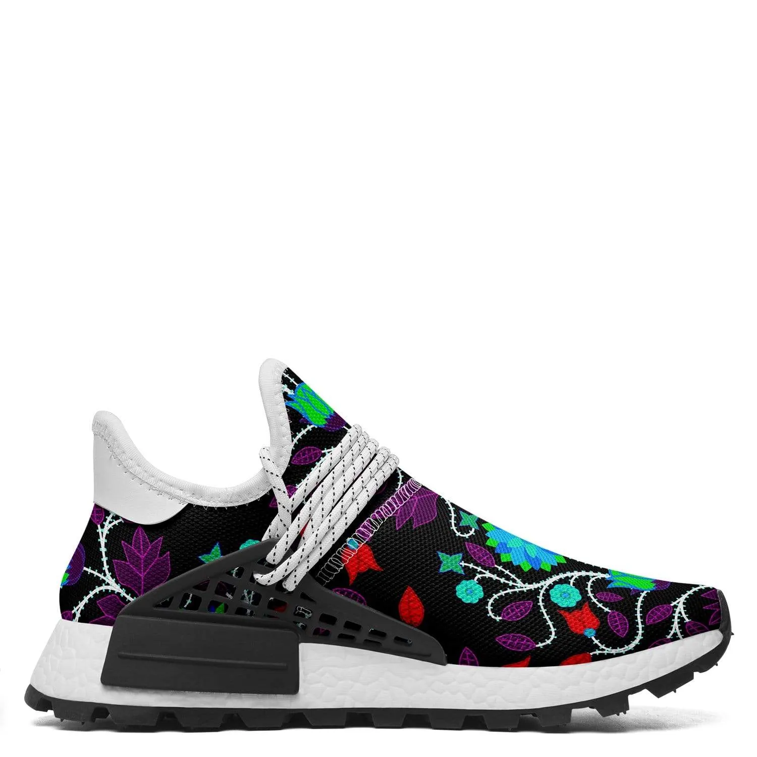 Floral Beadwork Four Clans Winter Okaki Sneakers