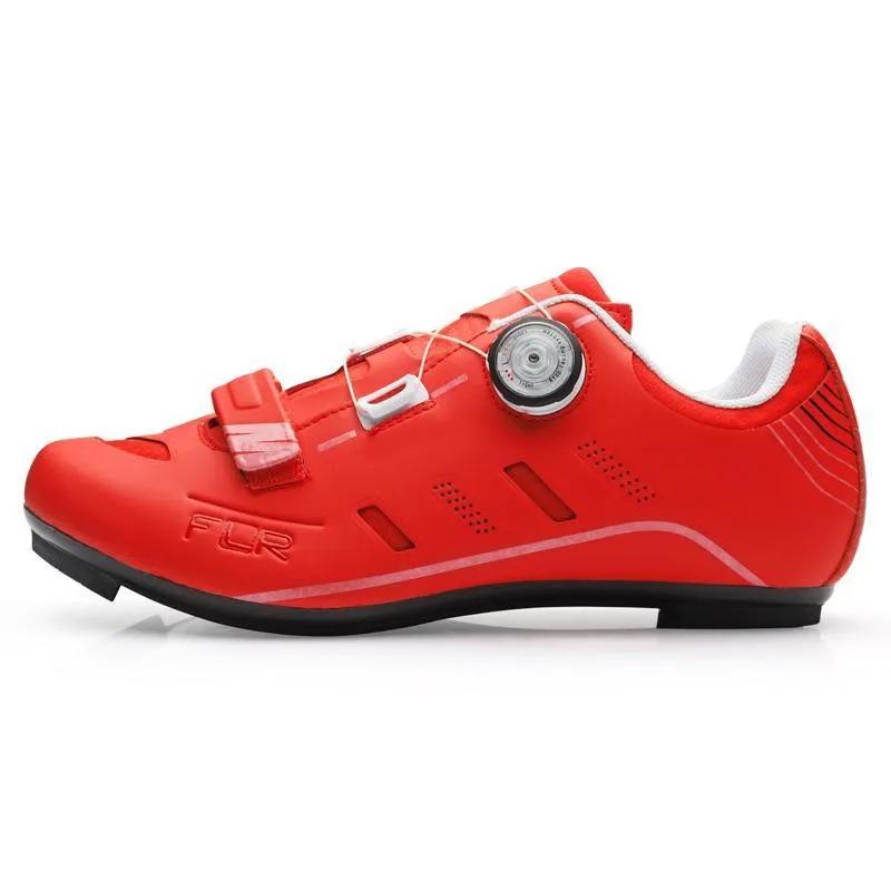 FLR F-22 Road Shoes - Red