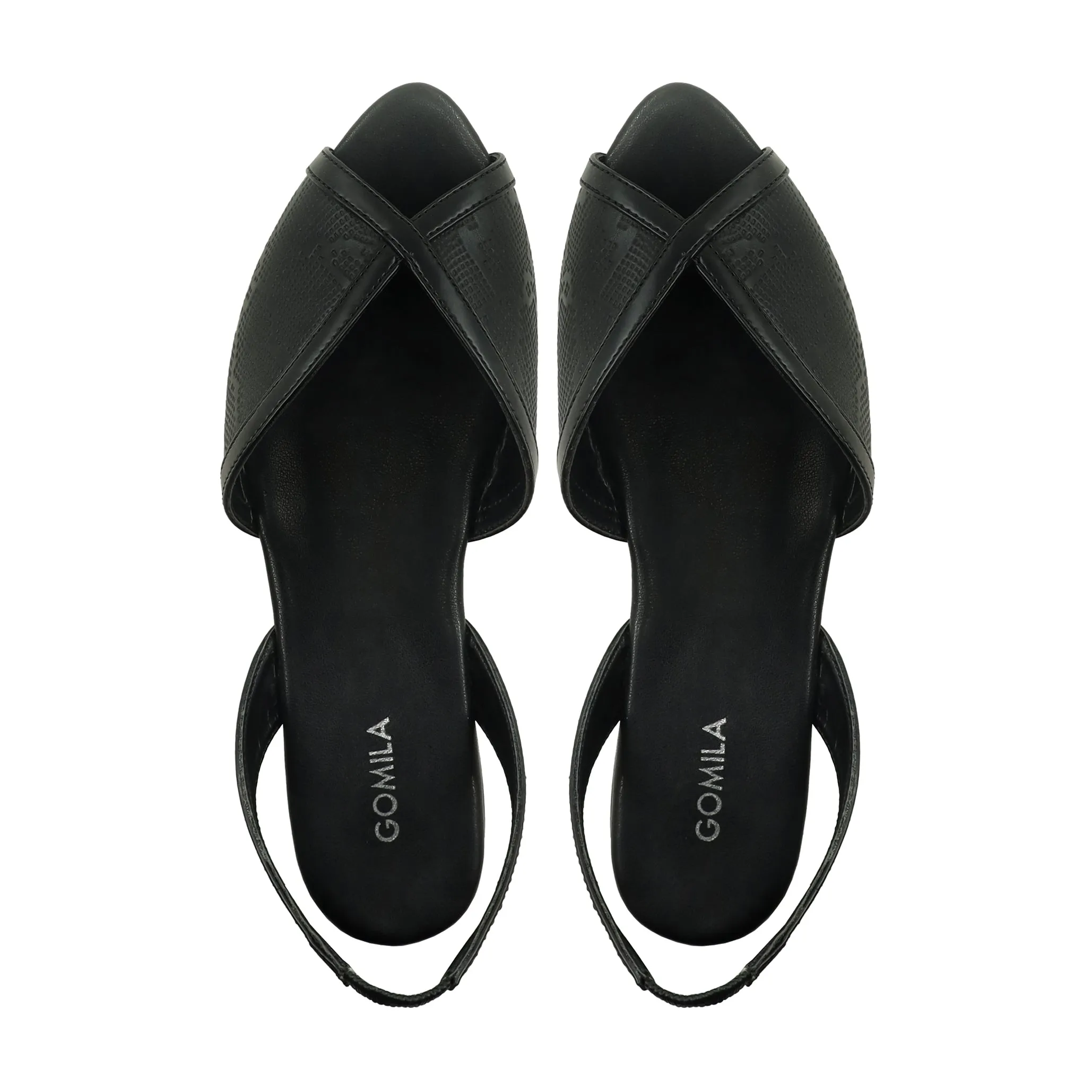 Halle - Women's Black Sandal