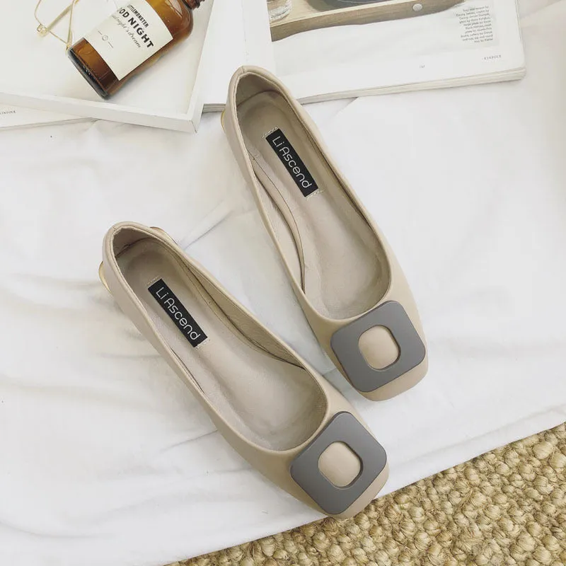 Korean Style Thick Heel Casuals