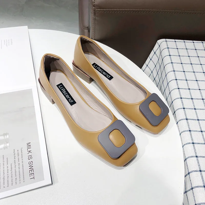 Korean Style Thick Heel Casuals