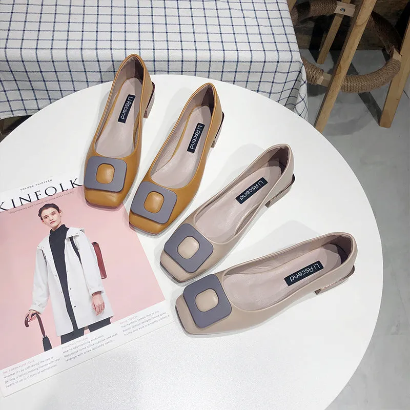 Korean Style Thick Heel Casuals