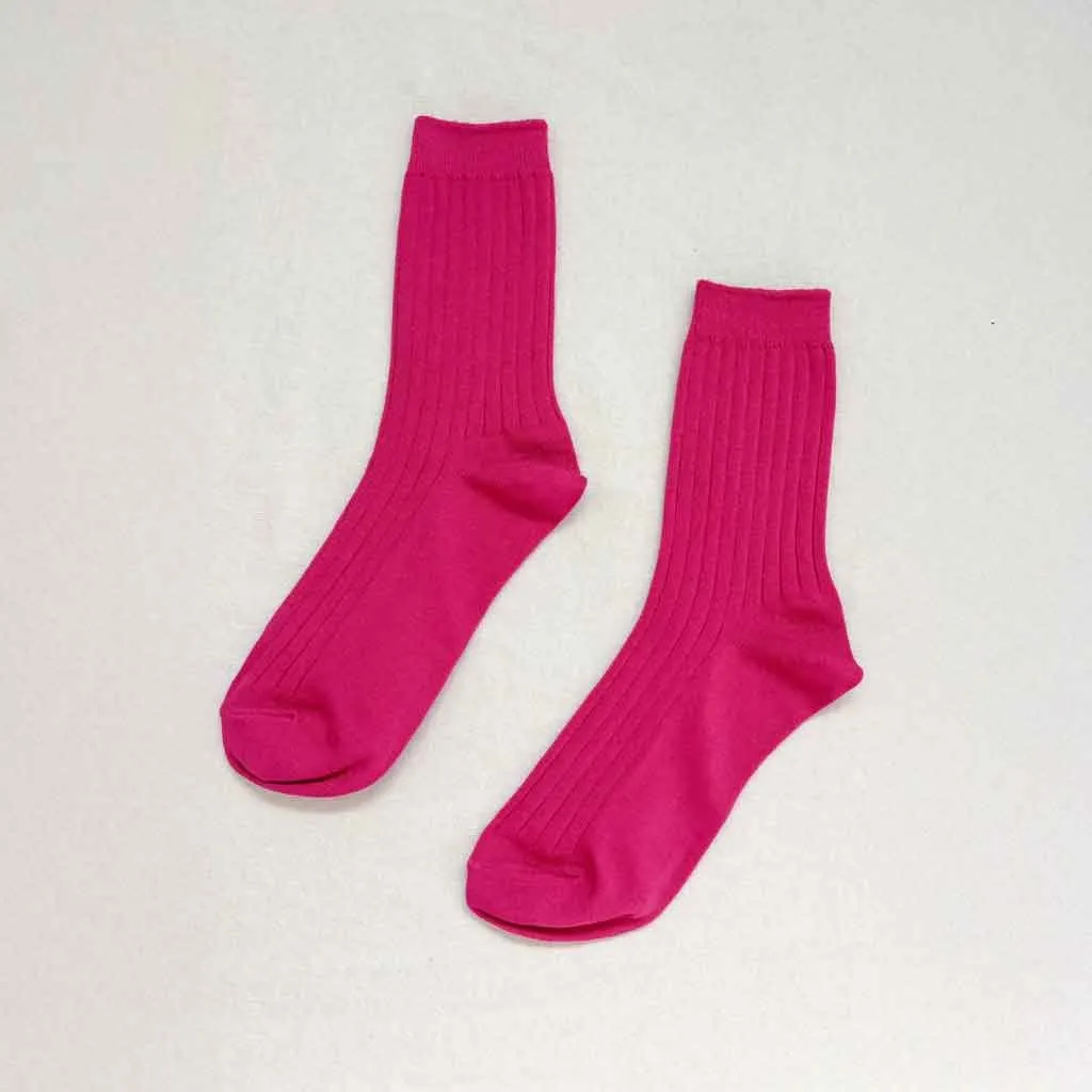 LBS Her Socks - Fuchsia