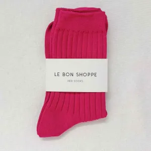 LBS Her Socks - Fuchsia