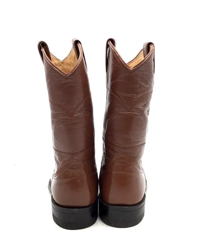 Nocona Boots Men's Roper 181 Brown Cowboy Western Boots - Size 7R
