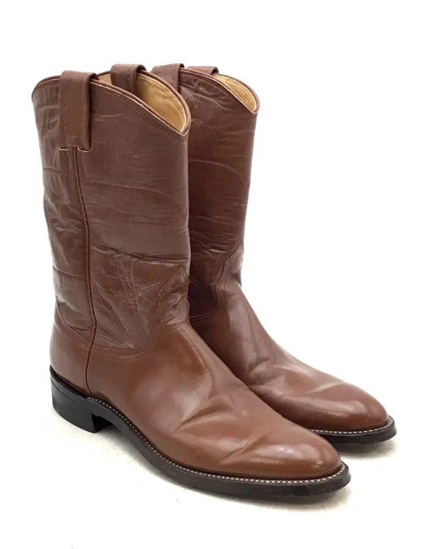 Nocona Boots Men's Roper 181 Brown Cowboy Western Boots - Size 7R
