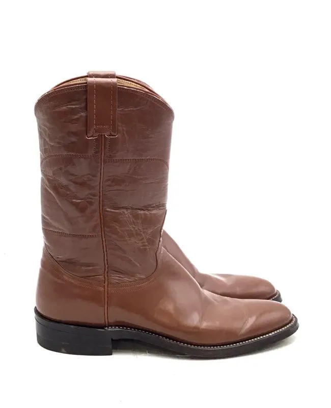 Nocona Boots Men's Roper 181 Brown Cowboy Western Boots - Size 7R