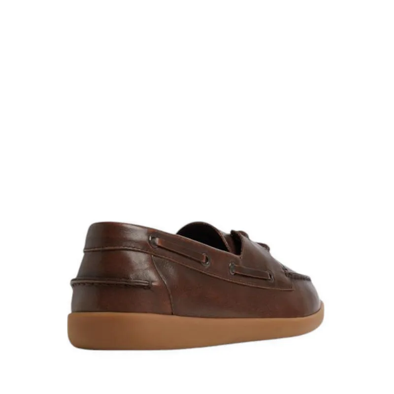 PORTWIND BOAT SHOE - BROWN