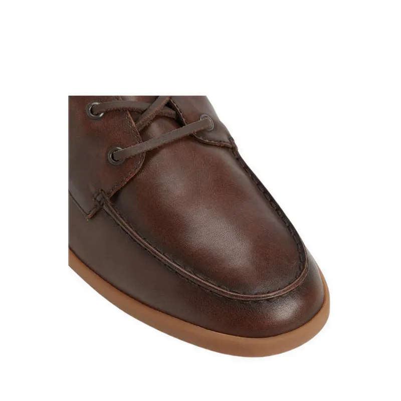 PORTWIND BOAT SHOE - BROWN