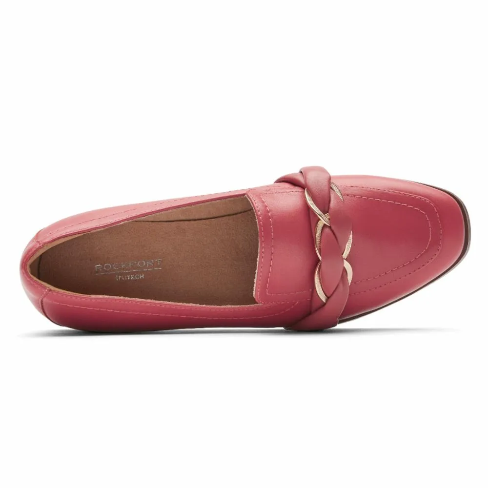 Rockport Women SUSANA WOVEN CHAIN ASTRO DUST LTHR