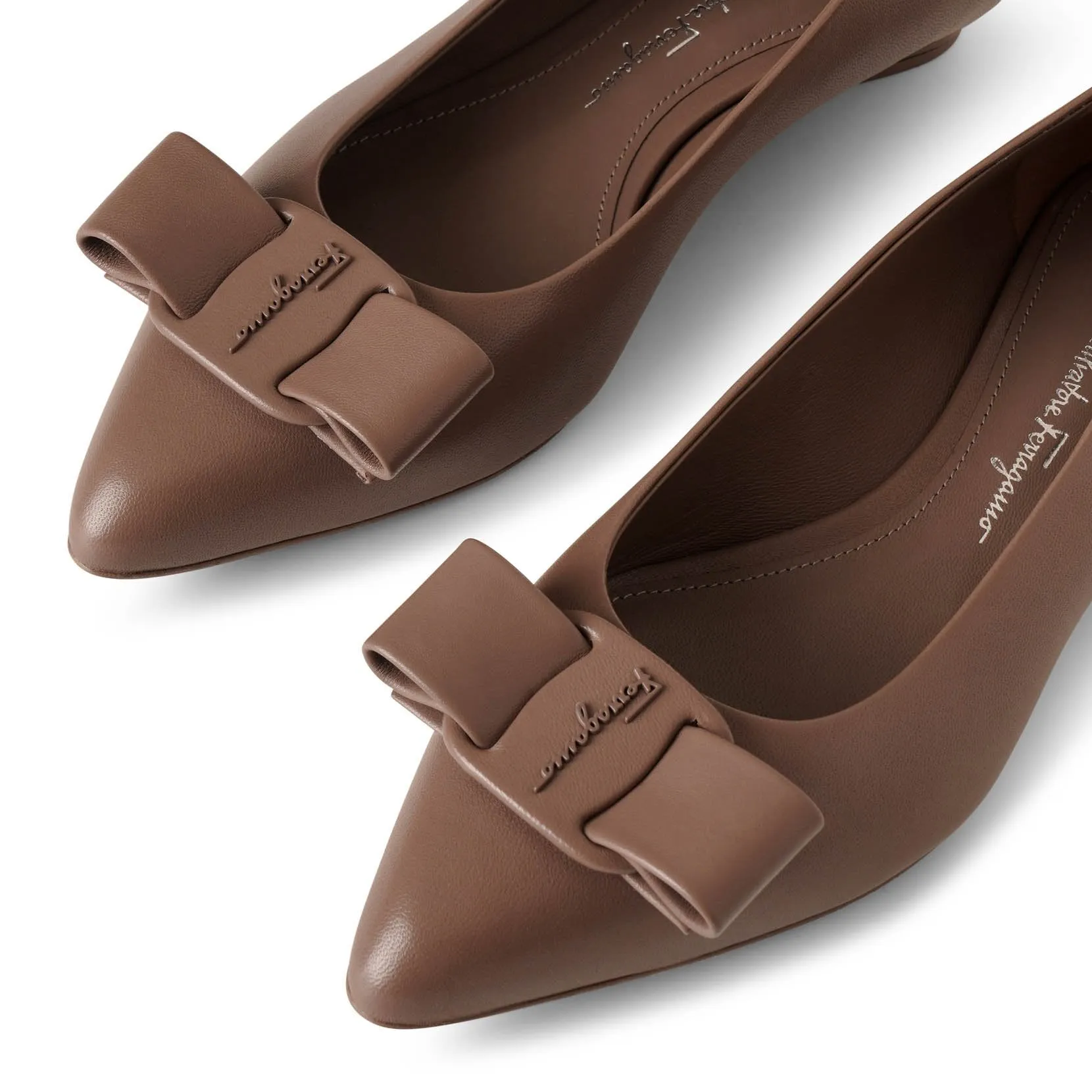 Viva caraway seed leather flats