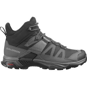 X ULTRA 4 MID WIDE GTX Men Outdoor Shoes in Black / Magnet / Pearl Blue