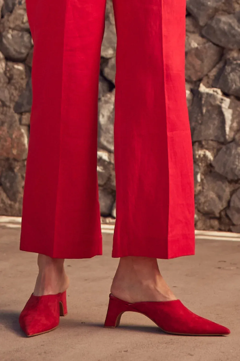 Zoe Kratzmann Mode Mule in Crimson